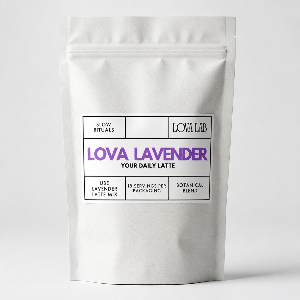 LOVA LAVENDER – Ube Lavender Latte Powder | Trending Gourmet Blend
