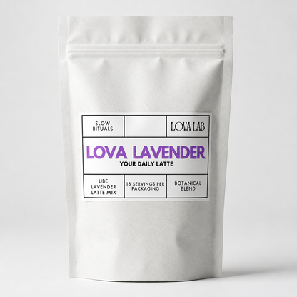 LOVA LAVENDER – Ube Lavender Latte Powder | Trending Gourmet Blend